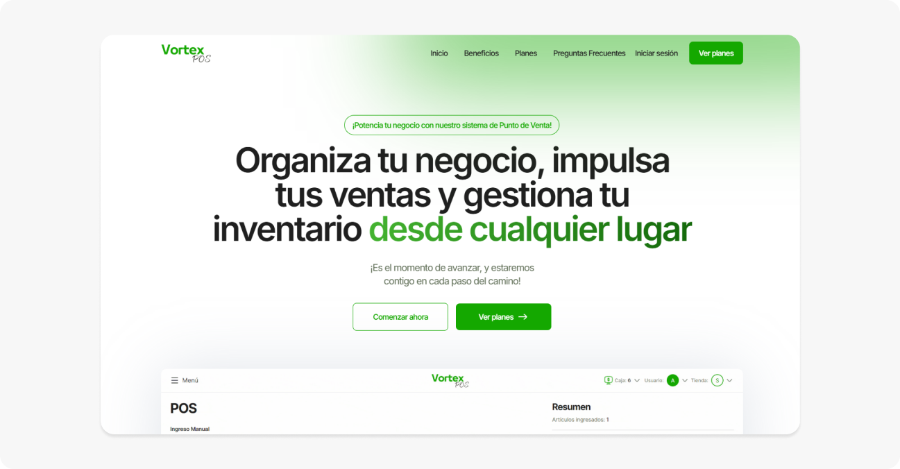 Sistema de Punto de Venta en Chile