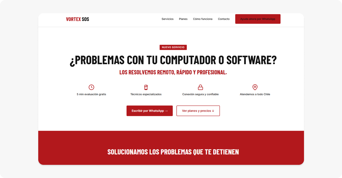 Soporte Técnico Remoto Inmediato en Chile